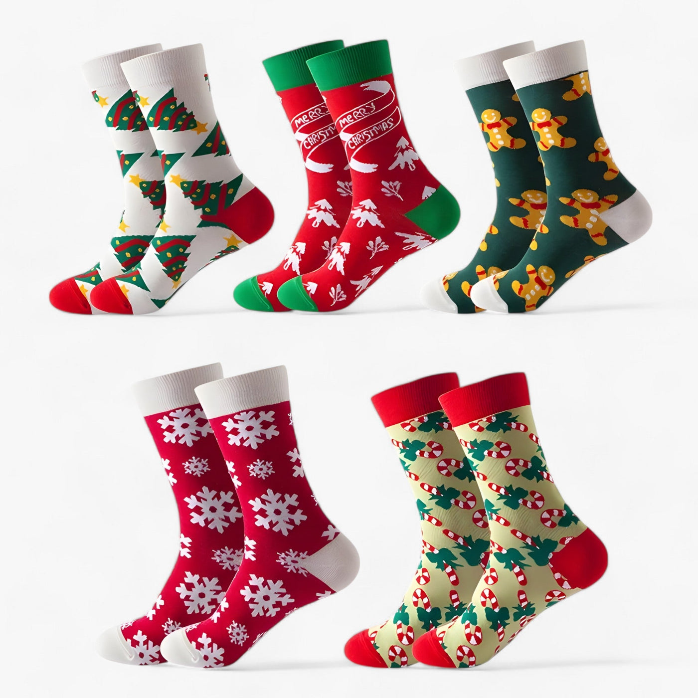 Tally | Cartoon Winter Socks for Christmas - Comfortable and Fun Gifts for Girls