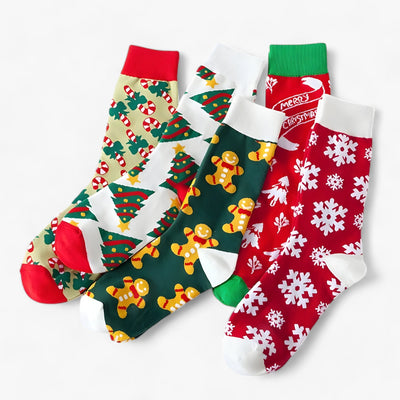 Tally | Cartoon Winter Socks for Christmas - Comfortable and Fun Gifts for Girls