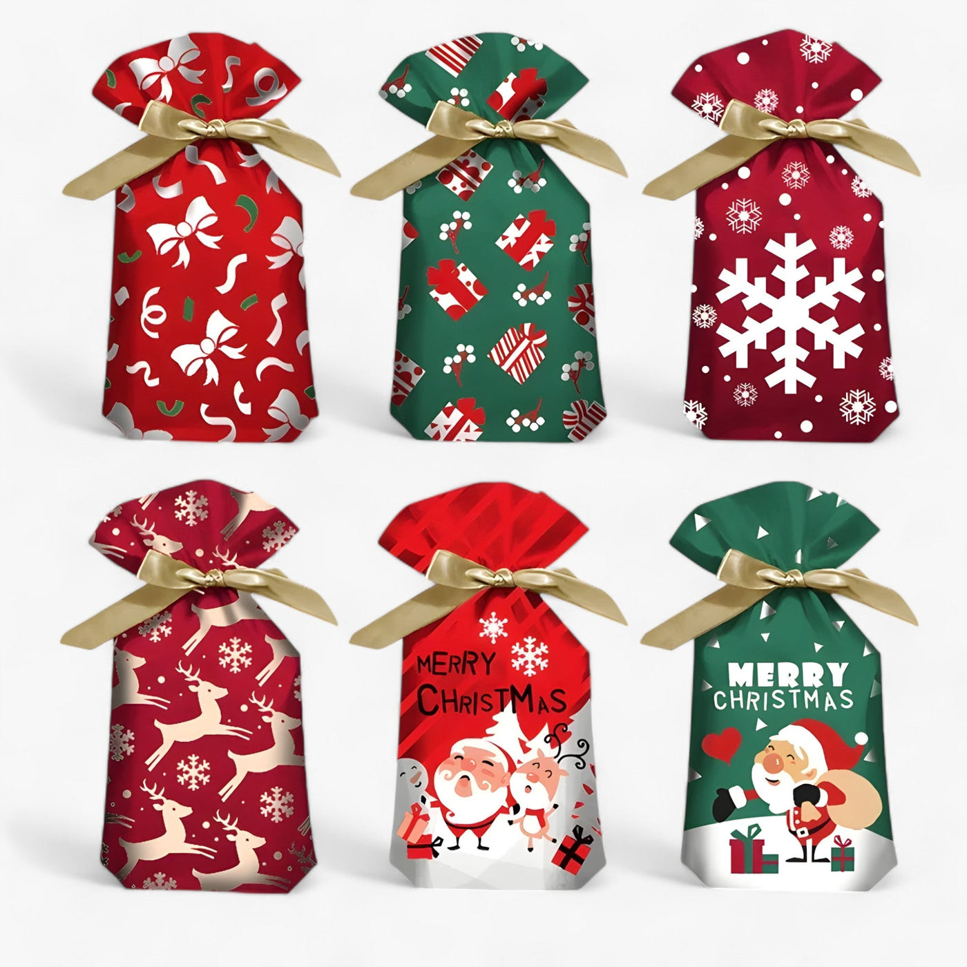 Santa Claus | Christmas Candy Bag - The Ideal Solution for Wrapping Gifts