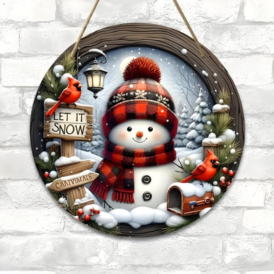 Festive Elegance | Christmas Table Centerpiece Acrylic Wreath - Perfect for Wall or Door Decoration