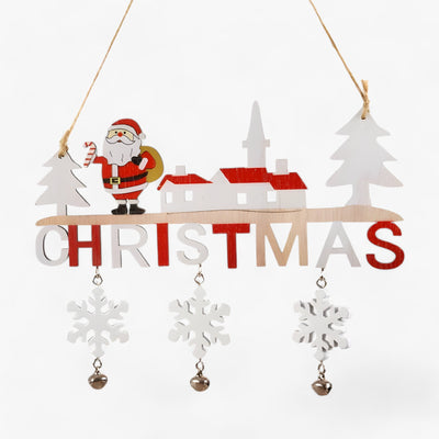Gnorman Wooden Gnome Hanging Ornament - Festive and Whimsical Decor