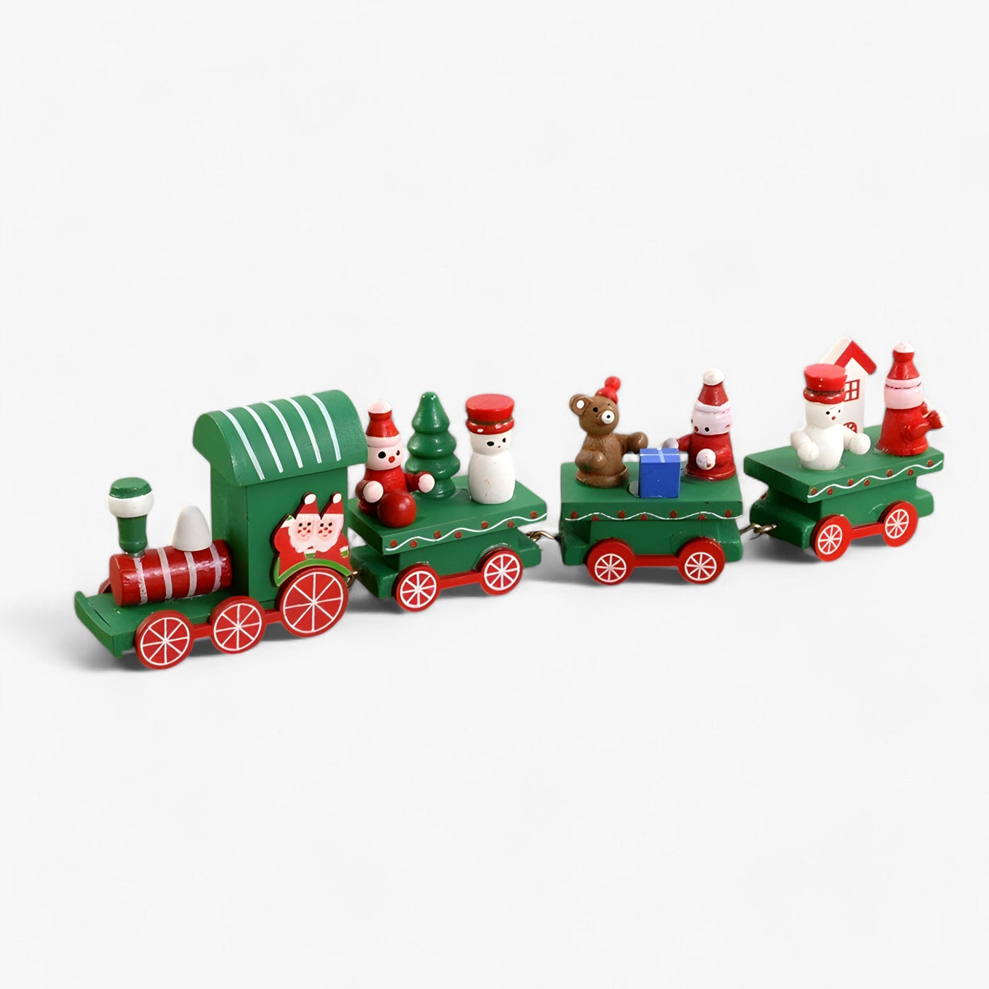 Whimsy | Wooden Christmas Train Ornament - Festive Decor and Gift for Children