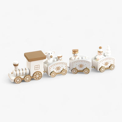 Whimsy | Wooden Christmas Train Ornament - Festive Decor and Gift for Children