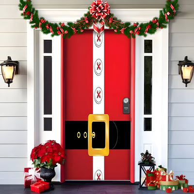 HolidayCheer | Christmas Background Banner Made of Polyester - Create a Festive Atmosphere for Your Decorations