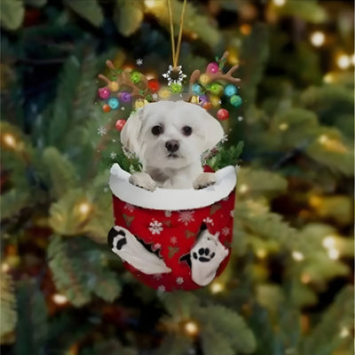 Cute Pup Decoration | Christmas Tree Ornament Dog - Festive Charm and Gift for Dog Lovers