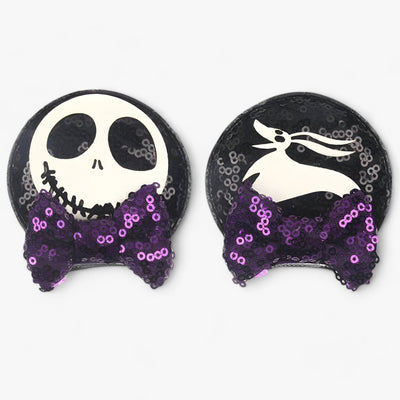 Christmas Hair Accessories | Disney Mouse Ears Hair Clips - Sparkling Fun for the Holidays