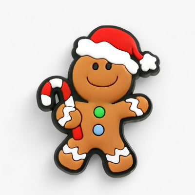Charms | Festive Christmas Tree and Snowflakes made of PVC - Fun Accessories for Children's Shoes