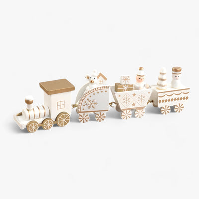 Whimsy | Wooden Christmas Train Ornament - Festive Decor and Gift for Children