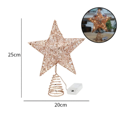 Starry Elegance | Top Star Ornaments Christmas Light - Illuminate Your Year-End Celebration