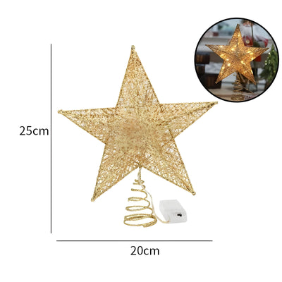 Starry Elegance | Top Star Ornaments Christmas Light - Illuminate Your Year-End Celebration
