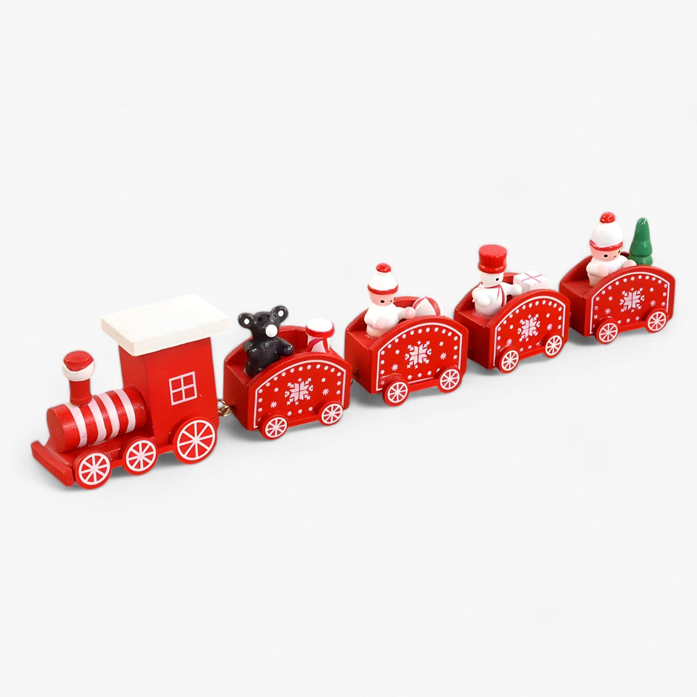 Whimsy | Wooden Christmas Train Ornament - Festive Decor and Gift for Children