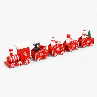Whimsy | Wooden Christmas Train Ornament - Festive Decor and Gift for Children