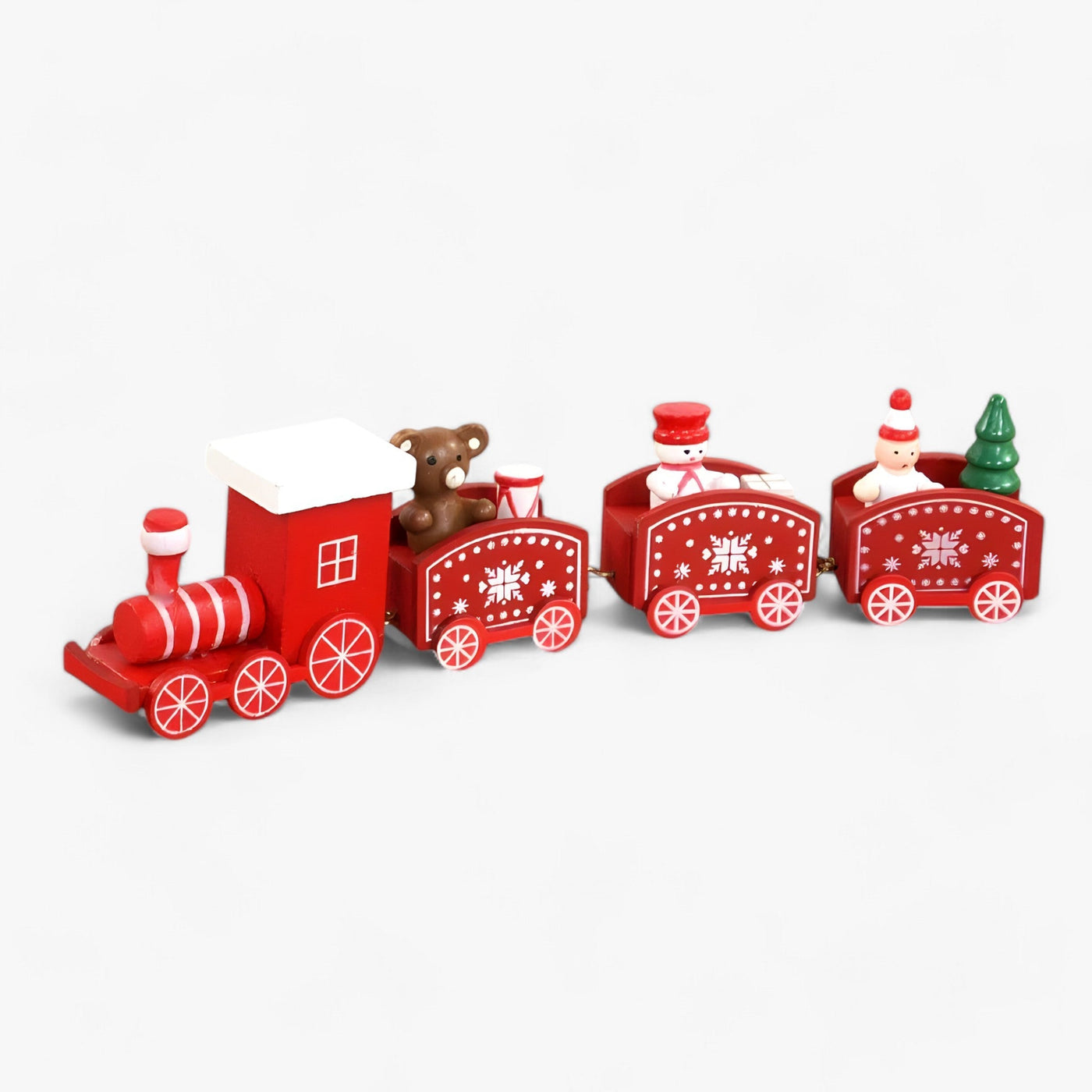 Whimsy | Wooden Christmas Train Ornament - Festive Decor and Gift for Children