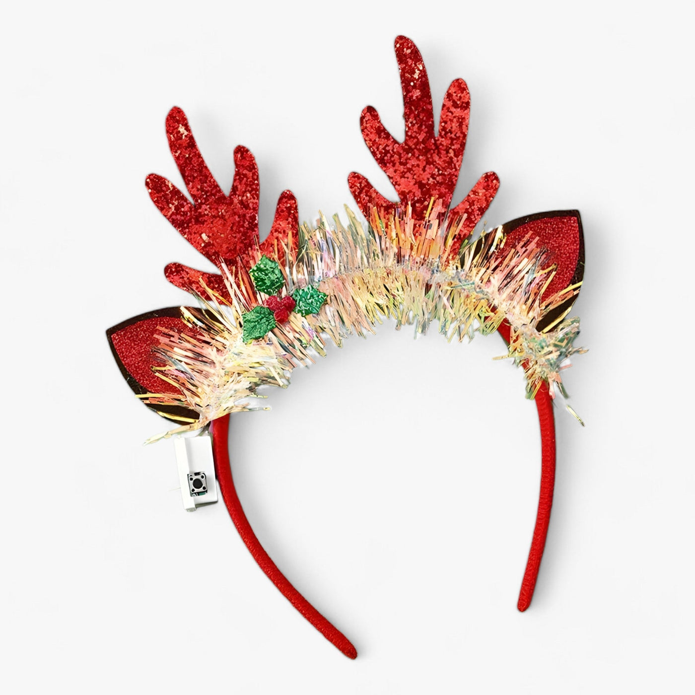 Twila | Christmas Tiara with Snowflake LED Lighting - Festive Headband for Girls and Women