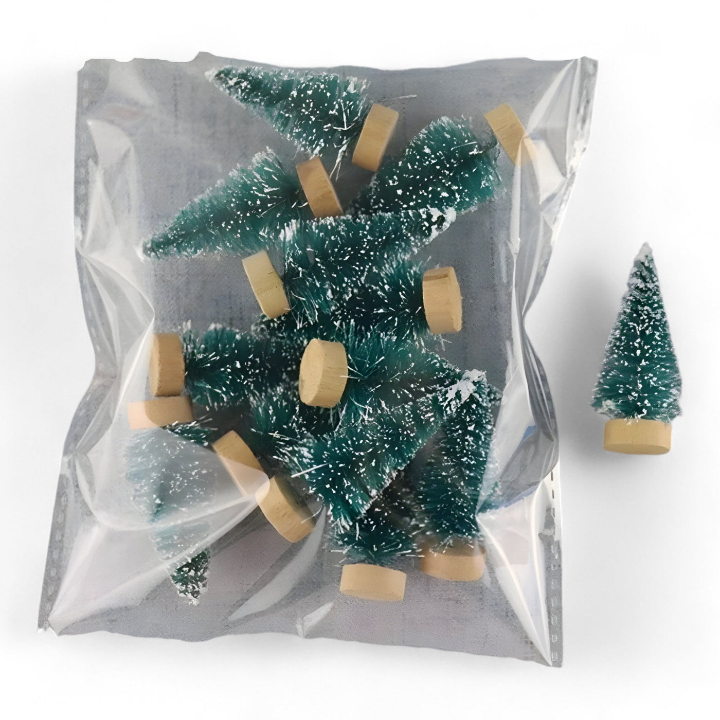 Christmas Lover | 12PCS Mini Christmas Trees - Fun and Festive DIY Decor for Home and Office