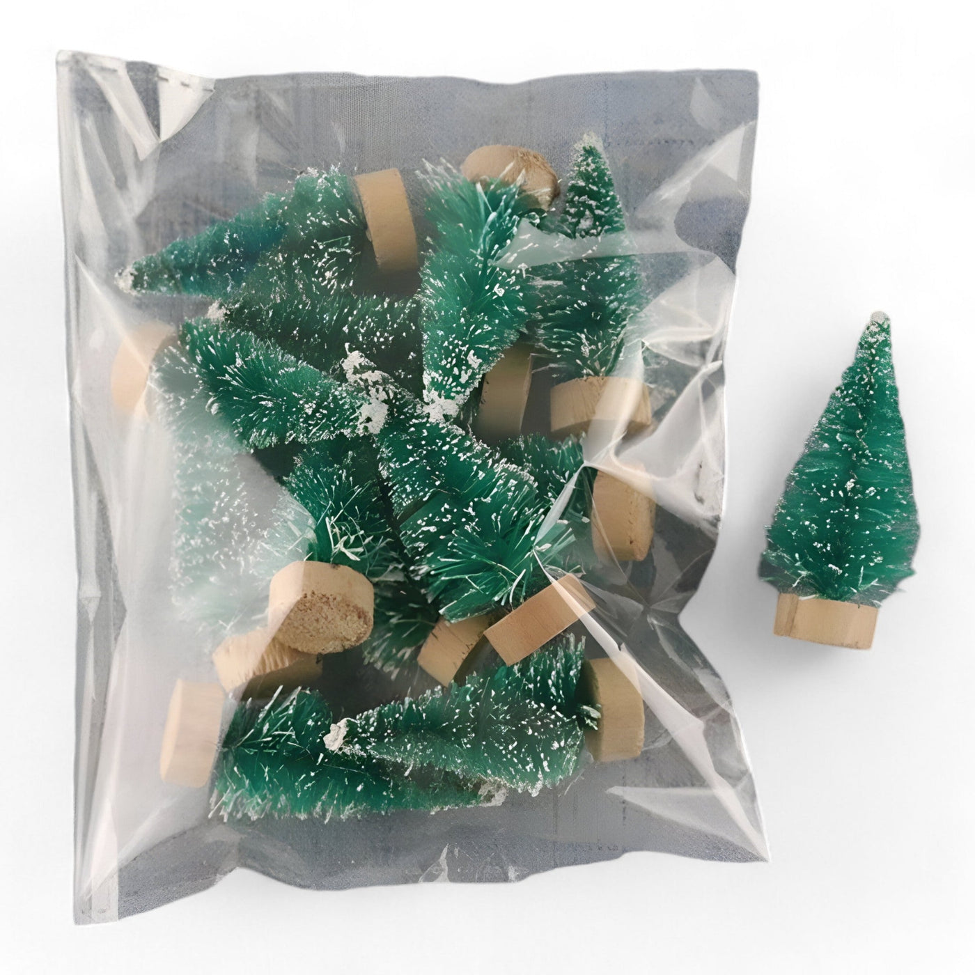 Christmas Lover | 12PCS Mini Christmas Trees - Fun and Festive DIY Decor for Home and Office