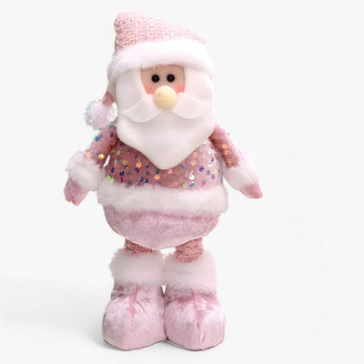 Fantastic Winter | Christmas Decorations Supplies Snowman Old Pink - Add a Touch of Magic to Your Interior