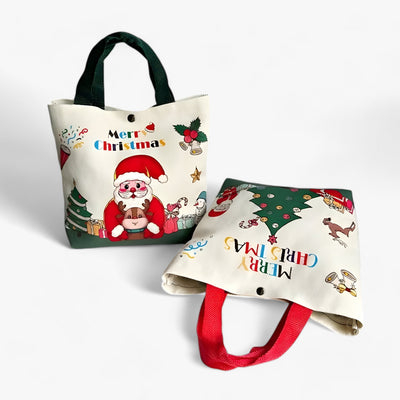 Saci | Father Christmas Cartoon Gift Bag - Ideal Festive Gift