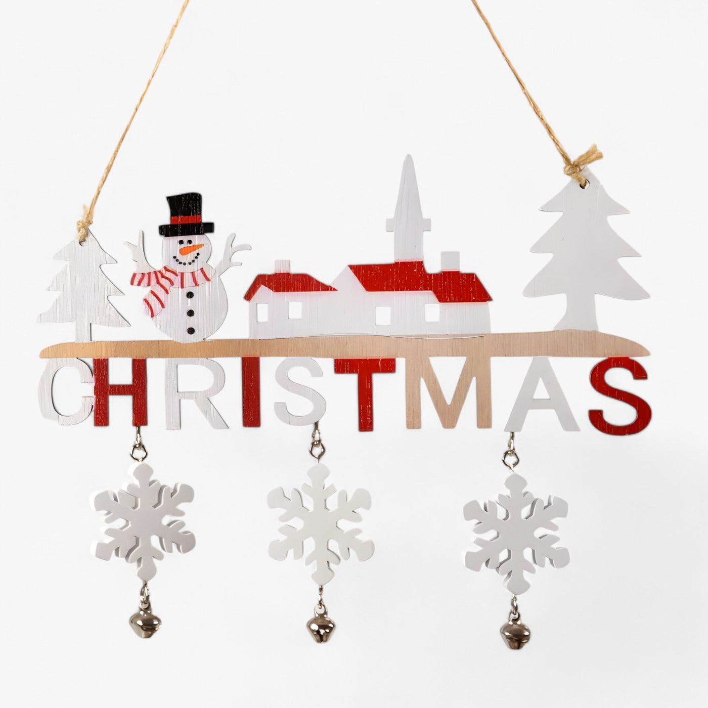 Gnorman Wooden Gnome Hanging Ornament - Festive and Whimsical Decor