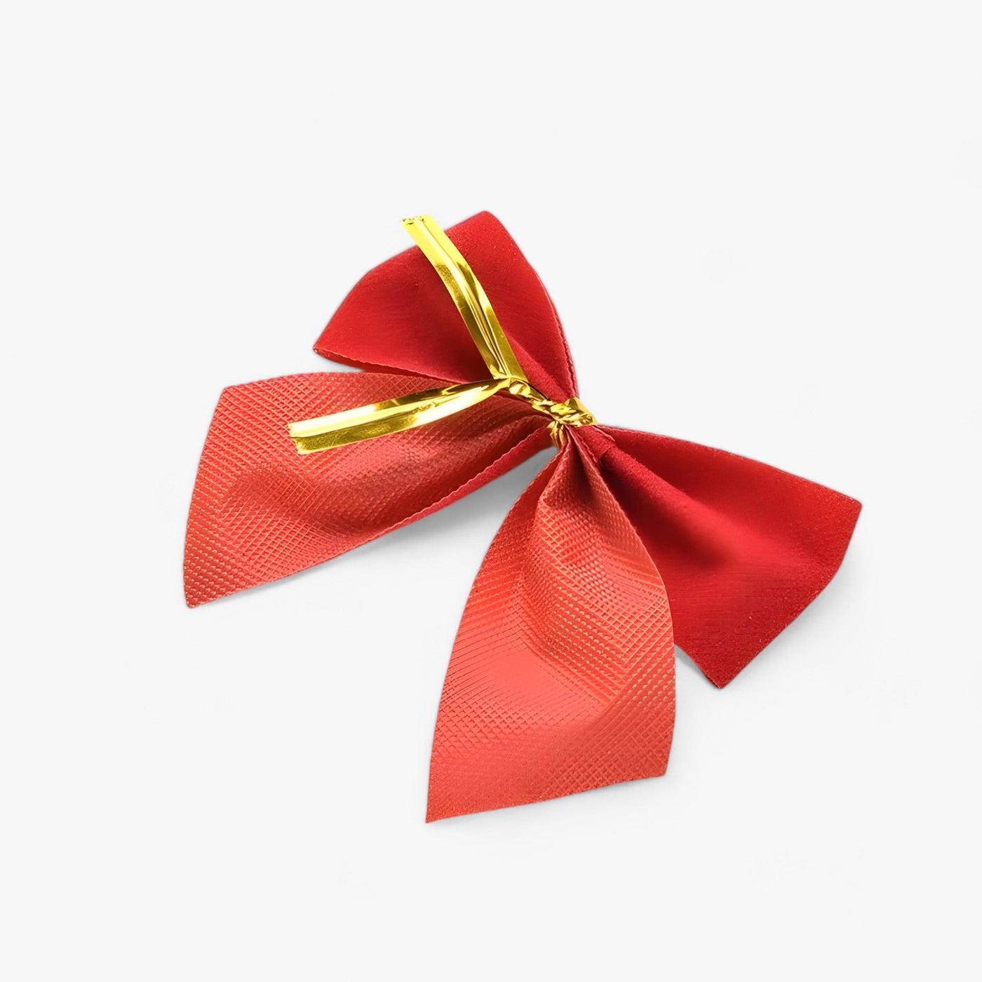 Christmas Decorator | 12 Red Bows - Festive and Elegant Decoration for the Christmas Tree