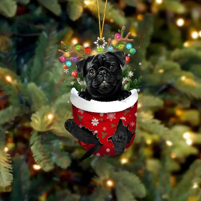 Cute Pup Decoration | Christmas Tree Ornament Dog - Festive Charm and Gift for Dog Lovers