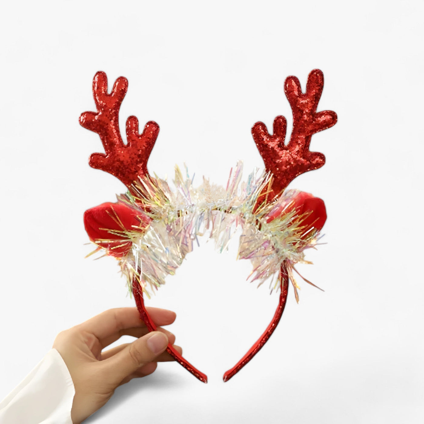 Emma | Christmas Headband with Deer Antlers - Festive and Tender Accessory for Children