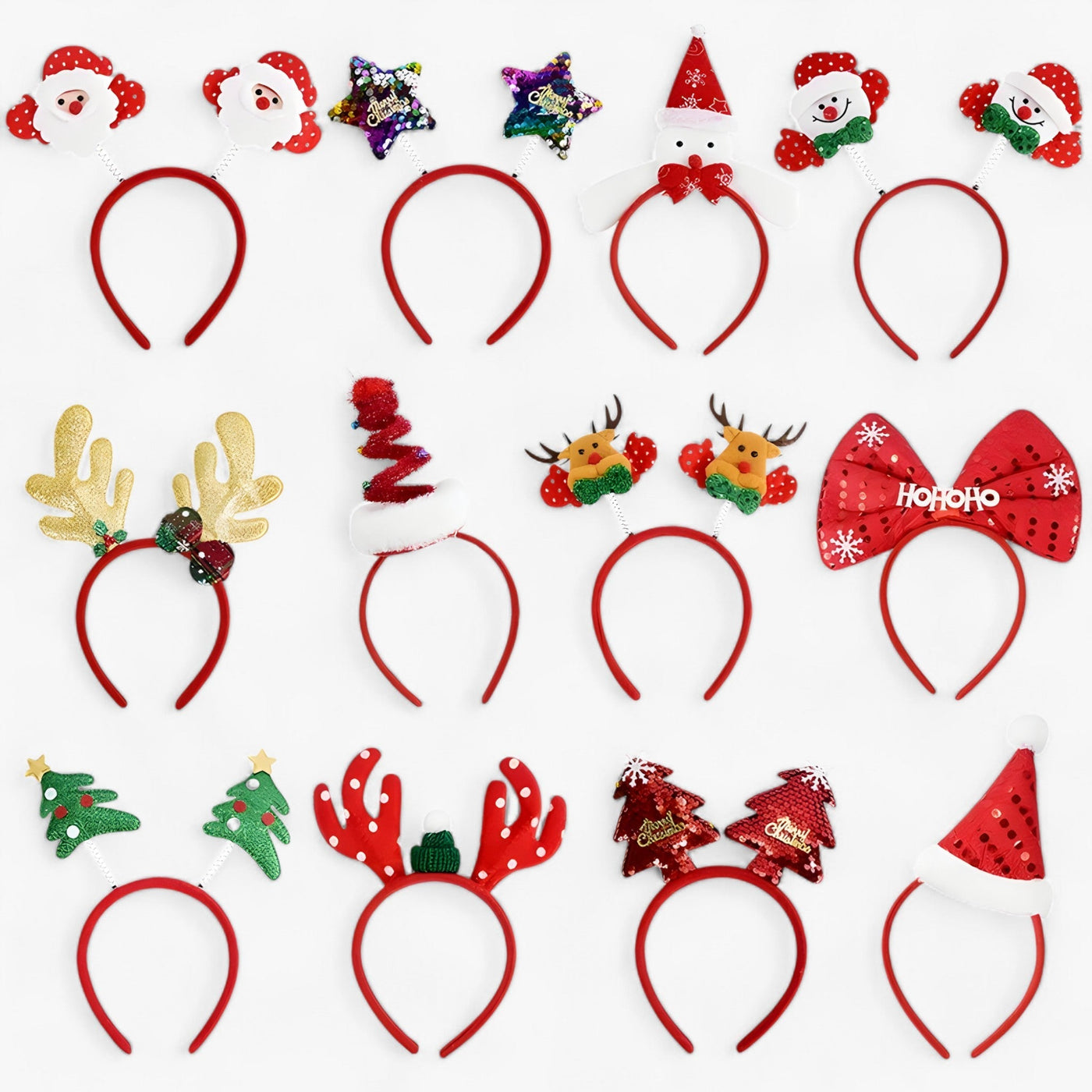 Marie | Christmas Tiara - Festive Accessory for Children and Adults