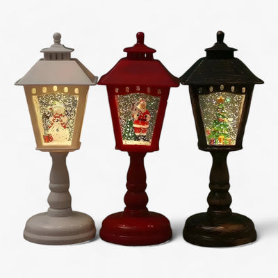 Santa's Lantern | Christmas Light Line with Wind Lights - Illuminate Your Festive Decorations
