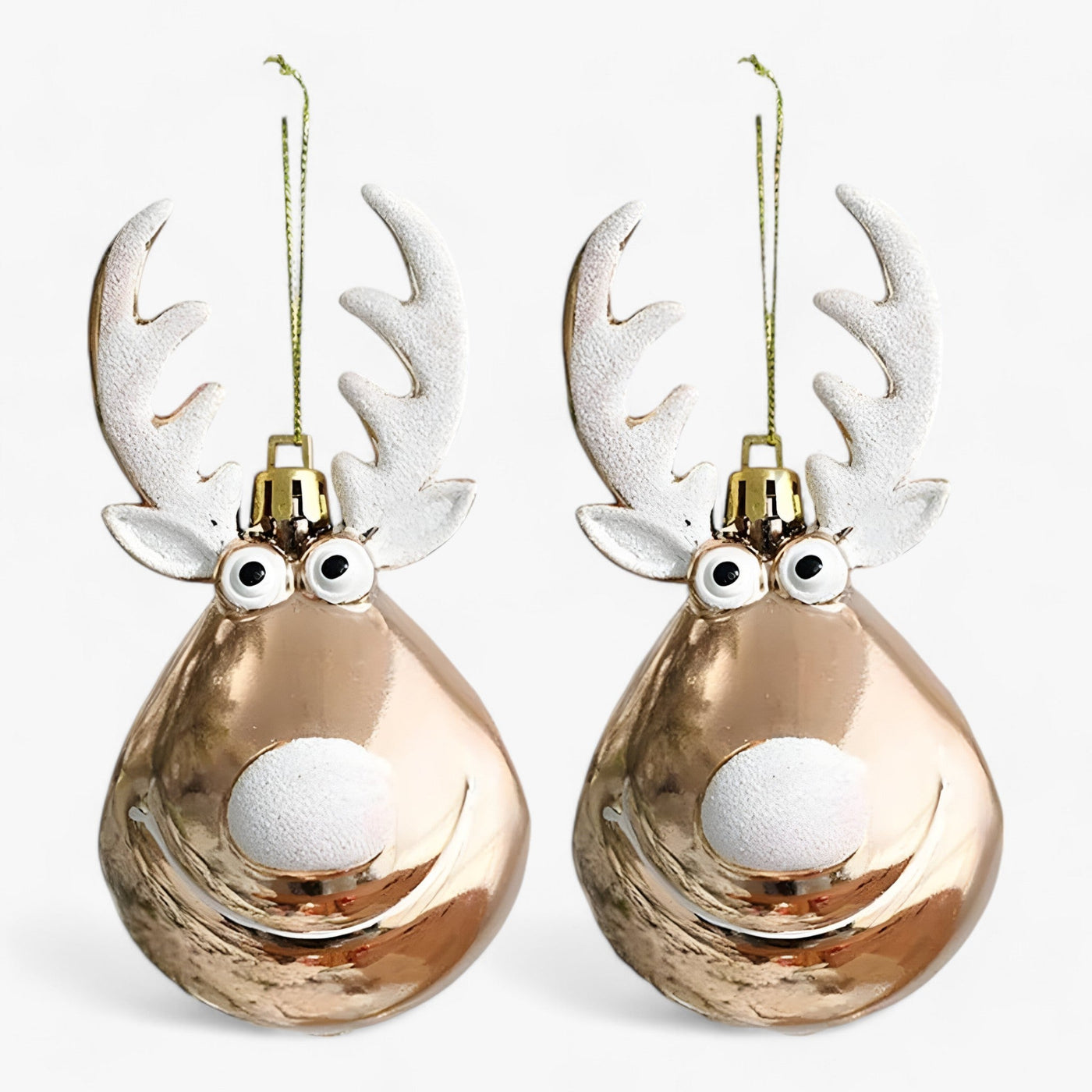 Rudy | Moose Christmas Ornaments - Festive Tree Decorations