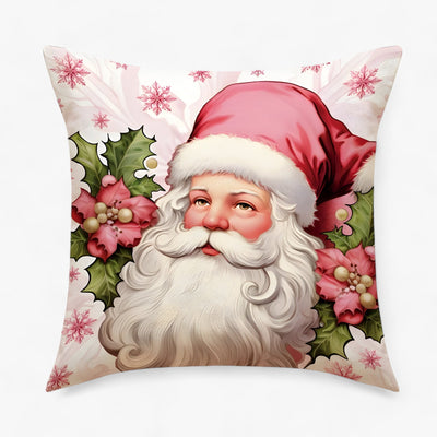 Frosty | Christmas Linen Cushion Cover - Festive and Comfortable Home Decor