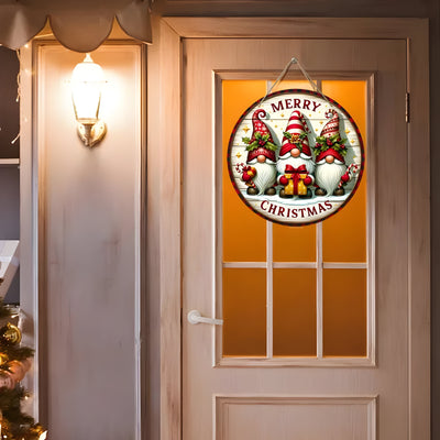 Emily's Party Decoration | Wooden Christmas Gnome Panel - Add a Whimsical Touch