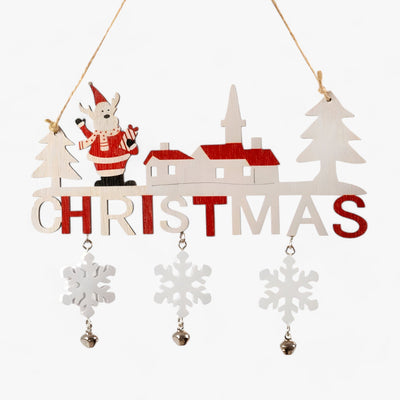Gnorman Wooden Gnome Hanging Ornament - Festive and Whimsical Decor
