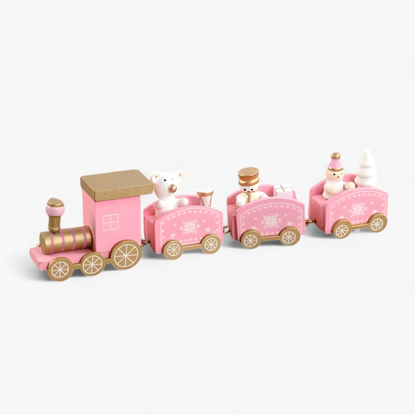 Whimsy | Wooden Christmas Train Ornament - Festive Decor and Gift for Children