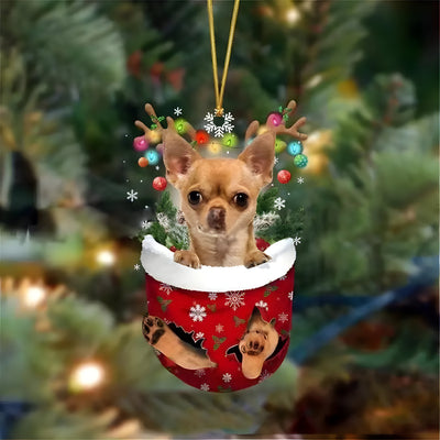 Cute Pup Decoration | Christmas Tree Ornament Dog - Festive Charm and Gift for Dog Lovers