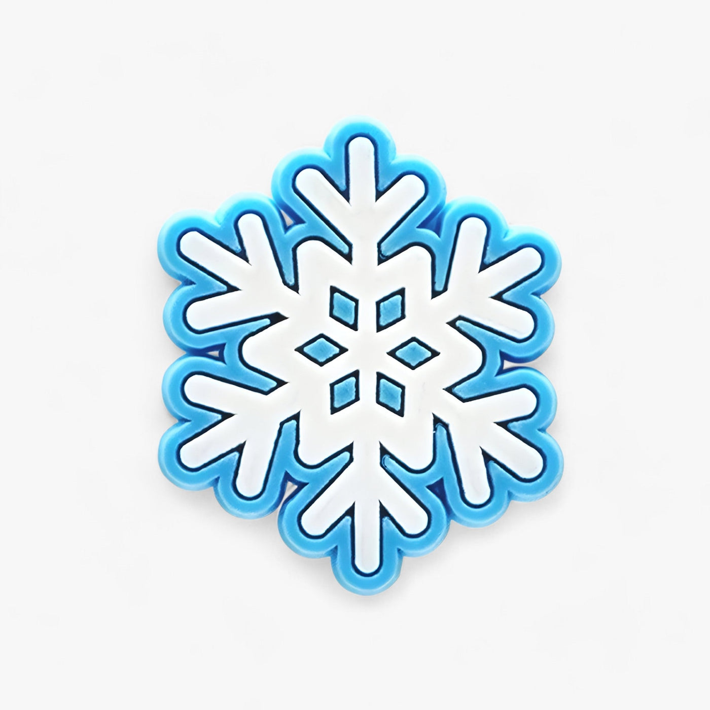 Charms | Festive Christmas Tree and Snowflakes made of PVC - Fun Accessories for Children's Shoes