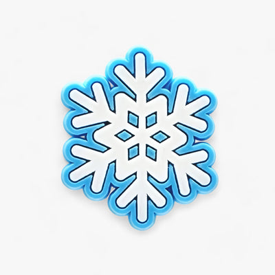Charms | Festive Christmas Tree and Snowflakes made of PVC - Fun Accessories for Children's Shoes