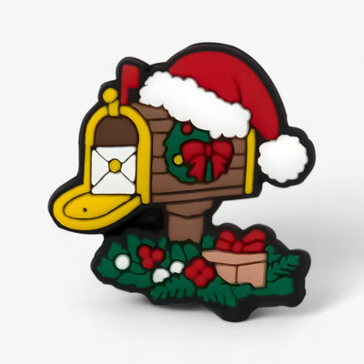 Charms | Festive Christmas Tree and Snowflakes made of PVC - Fun Accessories for Children's Shoes