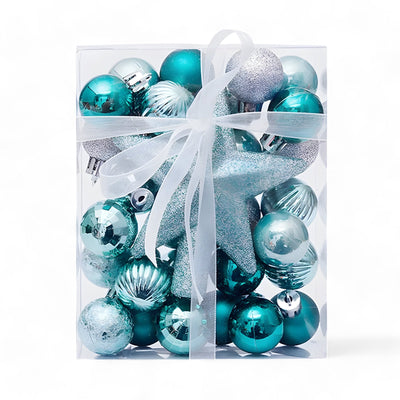 Sophia's Deco | Set of 30 Christmas Ornaments - Transform Your Tree with Festive Elegance