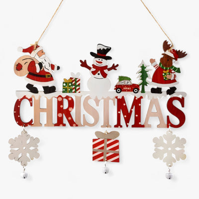 Gnorman Wooden Gnome Hanging Ornament - Festive and Whimsical Decor