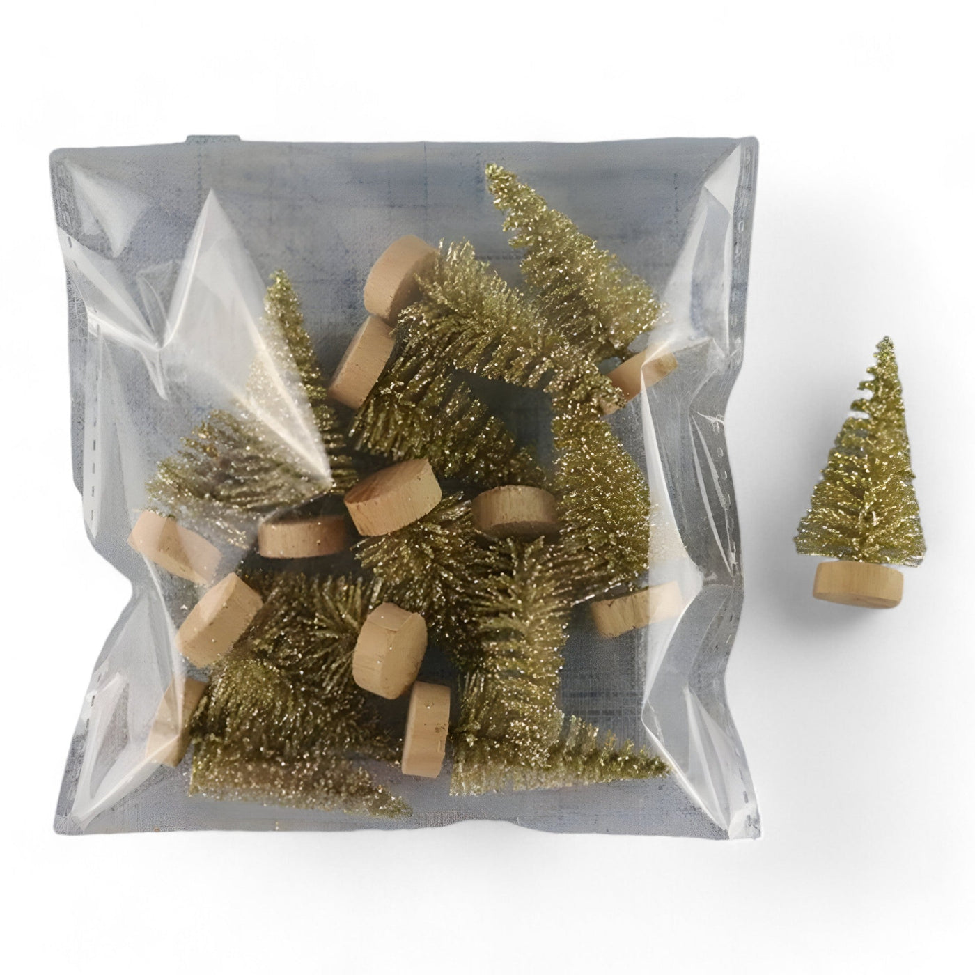 Christmas Lover | 12PCS Mini Christmas Trees - Fun and Festive DIY Decor for Home and Office