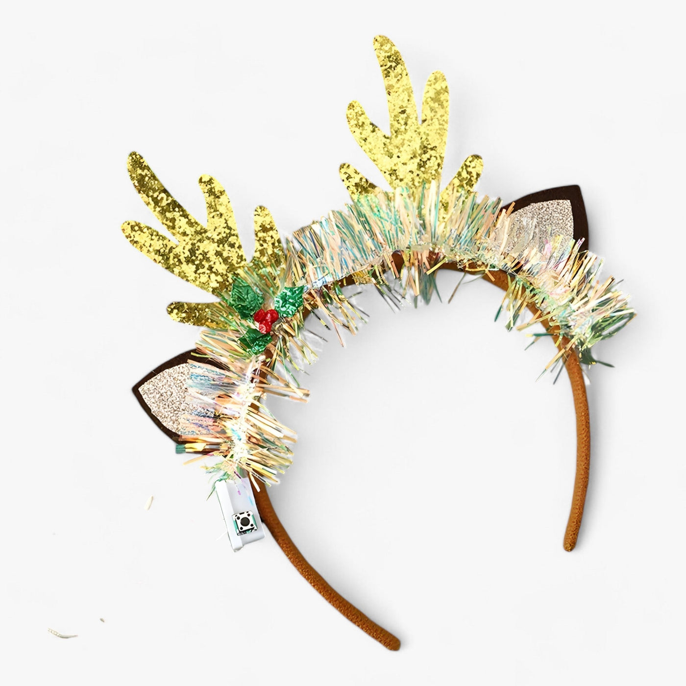 Twila | Christmas Tiara with Snowflake LED Lighting - Festive Headband for Girls and Women