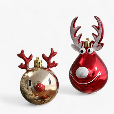Rudy | Moose Christmas Ornaments - Festive Tree Decorations