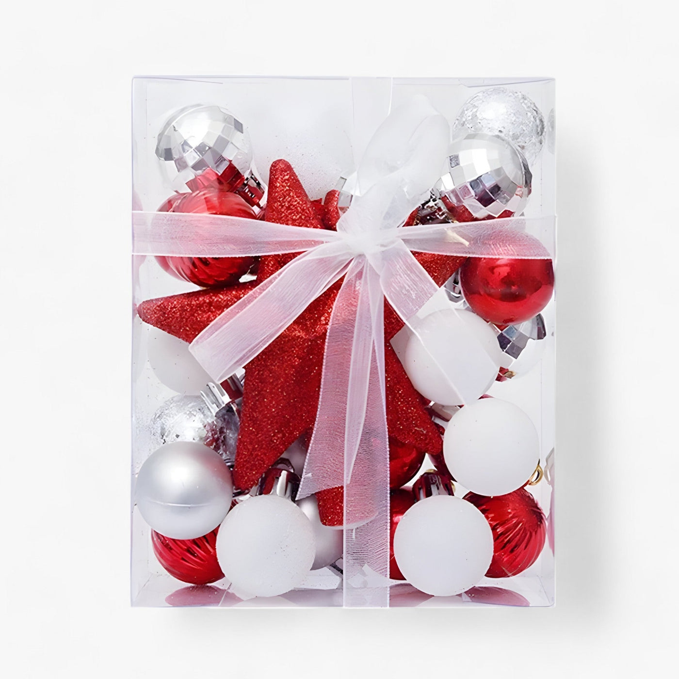 Sophia's Deco | Set of 30 Christmas Ornaments - Transform Your Tree with Festive Elegance
