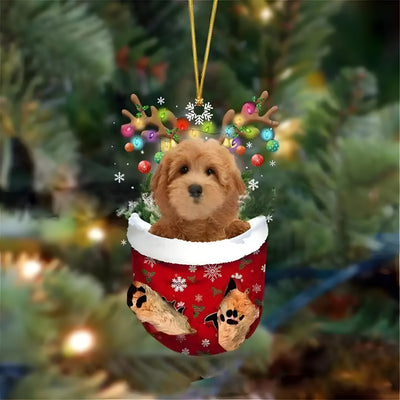 Cute Pup Decoration | Christmas Tree Ornament Dog - Festive Charm and Gift for Dog Lovers