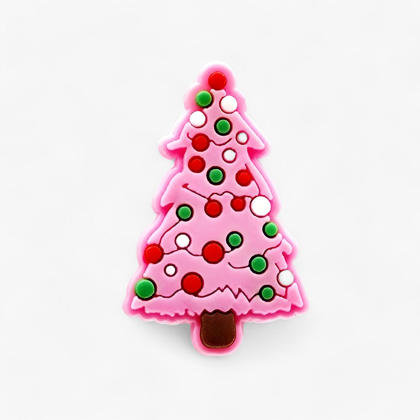Charms | Festive Christmas Tree and Snowflakes made of PVC - Fun Accessories for Children's Shoes