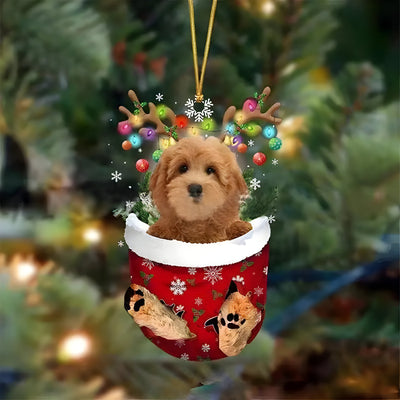 Cute Pup Decoration | Christmas Tree Ornament Dog - Festive Charm and Gift for Dog Lovers