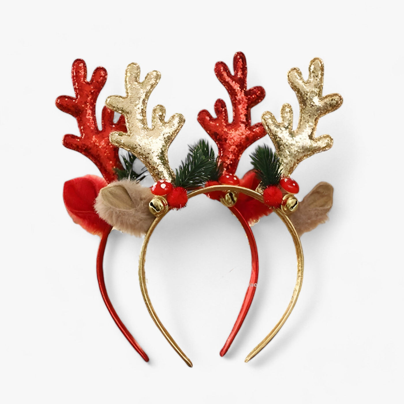 Emma | Christmas Headband with Deer Antlers - Festive and Tender Accessory for Children