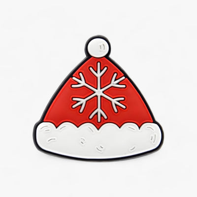 Charms | Festive Christmas Tree and Snowflakes made of PVC - Fun Accessories for Children's Shoes
