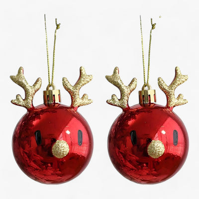 Rudy | Moose Christmas Ornaments - Festive Tree Decorations