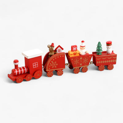 Whimsy | Wooden Christmas Train Ornament - Festive Decor and Gift for Children